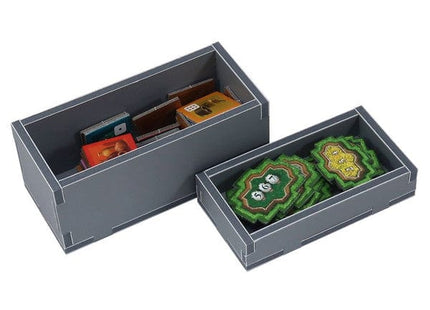 Gamers Guild AZ Folded Space Folded Space: Board Game Insert for Castles of Burgundy Anniversary or Original Editions Version 2 ACD Distribution