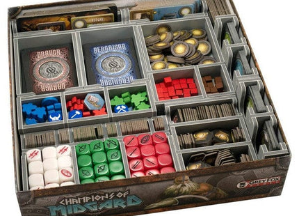 Gamers Guild AZ Folded Space Folded Space: Board Game Insert for Champions of Midgard, Expansions and Add-ons ACD Distribution