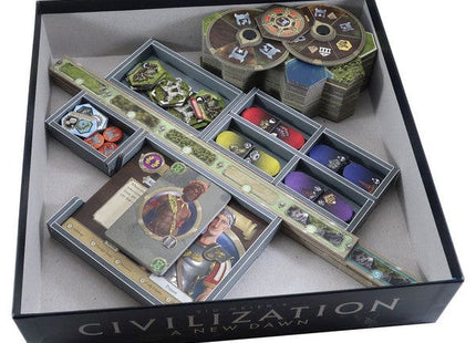 Gamers Guild AZ Folded Space Folded Space: Board Game Insert for Civilization: A New Dawn ACD Distribution