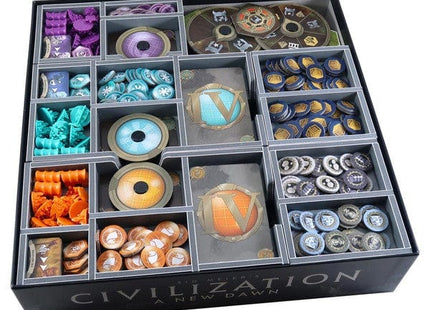 Gamers Guild AZ Folded Space Folded Space: Board Game Insert for Civilization: A New Dawn ACD Distribution