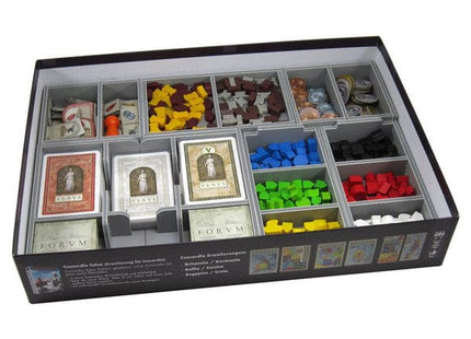 Gamers Guild AZ Folded Space Folded Space: Board Game Insert for Concordia and Venus and Salsa Expansions Version 2 ACD Distribution