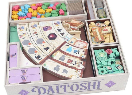 Gamers Guild AZ Folded Space Folded Space: Board Game Insert for Daitoshi (Color) ACD Distribution