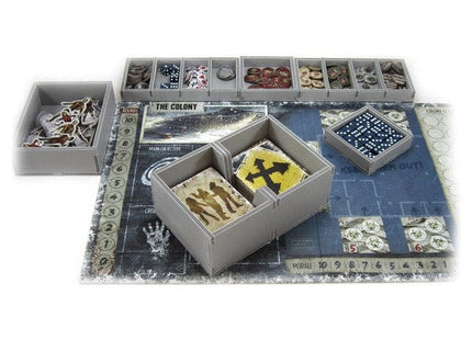 Gamers Guild AZ Folded Space Folded Space: Board Game Insert for Dead of Winter or The Long Night ACD Distribution