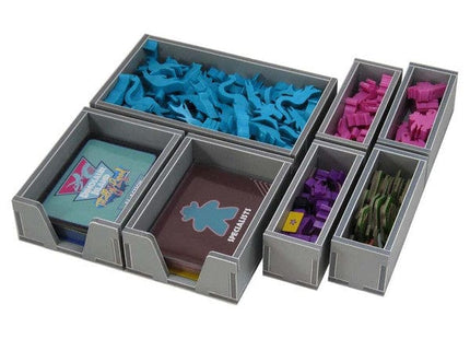 Gamers Guild AZ Folded Space Folded Space: Board Game Insert for Dinosaur Island or Totally Liquid ACD Distribution