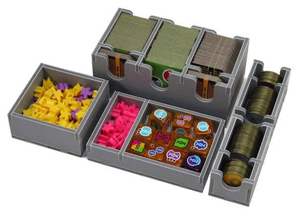 Gamers Guild AZ Folded Space Folded Space: Board Game Insert for Dinosaur Island or Totally Liquid ACD Distribution