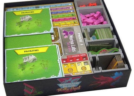 Gamers Guild AZ Folded Space Folded Space: Board Game Insert for Dinosaur Island or Totally Liquid ACD Distribution