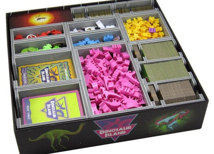 Gamers Guild AZ Folded Space Folded Space: Board Game Insert for Dinosaur Island or Totally Liquid ACD Distribution