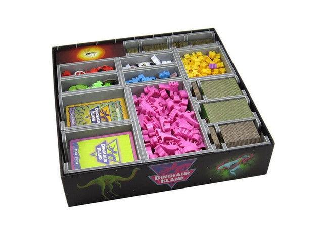Gamers Guild AZ Folded Space Folded Space: Board Game Insert for Dinosaur Island or Totally Liquid ACD Distribution