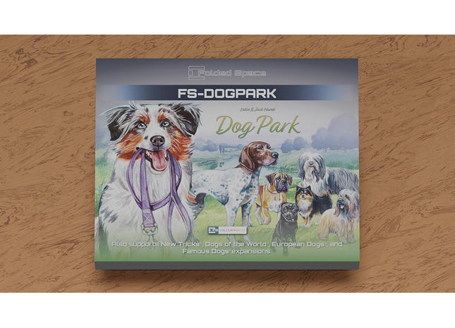 Gamers Guild AZ Folded Space Folded Space: Board Game Insert for Dog Park (Pre-Order) GTS
