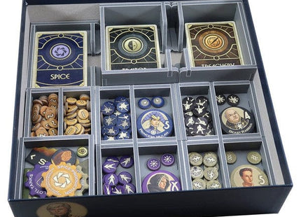 Gamers Guild AZ Folded Space Folded Space: Board Game Insert for Dune and the Ixians & Tleilaxu Expansion ACD Distribution