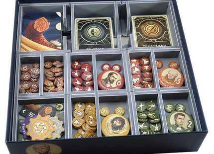 Gamers Guild AZ Folded Space Folded Space: Board Game Insert for Dune and the Ixians & Tleilaxu Expansion ACD Distribution