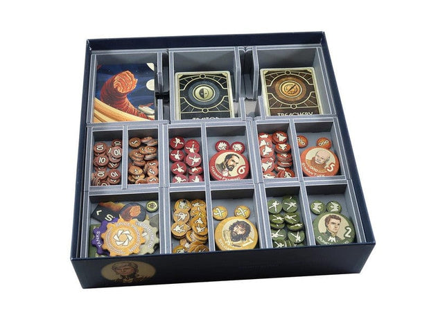 Gamers Guild AZ Folded Space Folded Space: Board Game Insert for Dune and the Ixians & Tleilaxu Expansion ACD Distribution