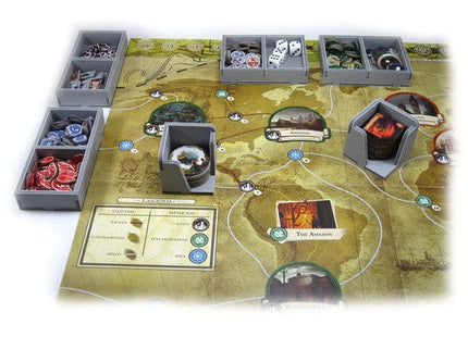 Gamers Guild AZ Folded Space Folded Space: Board Game Insert for Eldritch Horror, Including Single Small Box Expansion ACD Distribution