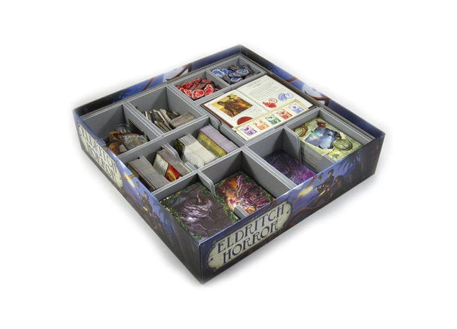 Gamers Guild AZ Folded Space Folded Space: Board Game Insert for Eldritch Horror, Including Single Small Box Expansion ACD Distribution