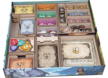 Gamers Guild AZ Folded Space Folded Space: Board Game Insert for Emberheart (Color) (Pre-Order) ACD Distribution