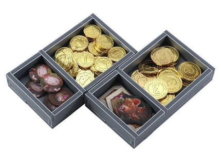 Gamers Guild AZ Folded Space Folded Space: Board Game Insert for Everdell, Collecters Edition content, Pearlbrook, Bellfaire, and Spirecrest Expansions ACD Distribution