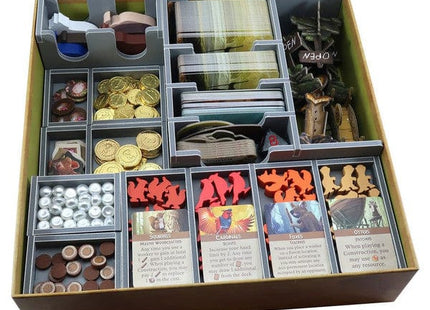 Gamers Guild AZ Folded Space Folded Space: Board Game Insert for Everdell, Collecters Edition content, Pearlbrook, Bellfaire, and Spirecrest Expansions ACD Distribution