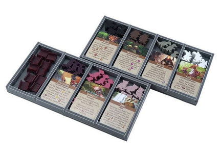 Gamers Guild AZ Folded Space Folded Space: Board Game Insert for Everdell, Collecters Edition content, Pearlbrook, Bellfaire, and Spirecrest Expansions ACD Distribution