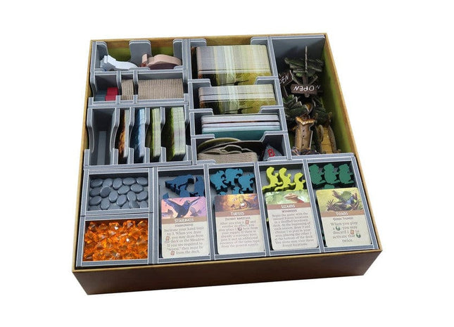 Gamers Guild AZ Folded Space Folded Space: Board Game Insert for Everdell, Collecters Edition content, Pearlbrook, Bellfaire, and Spirecrest Expansions ACD Distribution