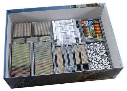 Gamers Guild AZ Folded Space Folded Space: Board Game Insert for Fields of Arle and the Tea & Trade Expansion ACD Distribution