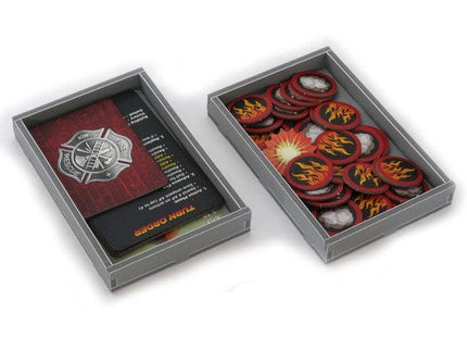 Gamers Guild AZ Folded Space Folded Space: Board Game Insert for Flash Point: Fire Rescue with Three Expansions ACD Distribution