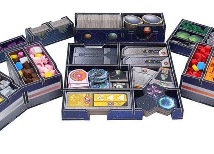 Gamers Guild AZ Folded Space Folded Space: Board Game Insert for Gaia Project and the Lost Fleet Expansion (Color) (Pre-Order) AGD