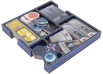 Gamers Guild AZ Folded Space Folded Space: Board Game Insert for Gaia Project and the Lost Fleet Expansion (Color) (Pre-Order) AGD