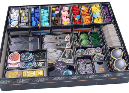 Gamers Guild AZ Folded Space Folded Space: Board Game Insert for Gaia Project and the Lost Fleet Expansion (Color) (Pre-Order) AGD