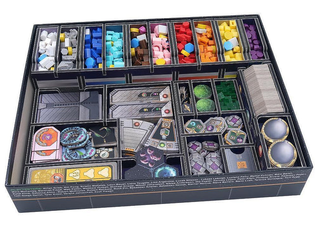 Gamers Guild AZ Folded Space Folded Space: Board Game Insert for Gaia Project and the Lost Fleet Expansion (Color) (Pre-Order) AGD