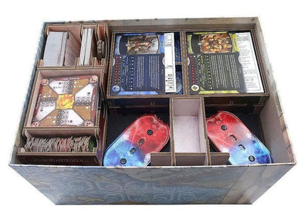 Gamers Guild AZ Folded Space Folded Space: Board Game Insert for Gloomhaven 2nd Edition (Color) ACD Distribution