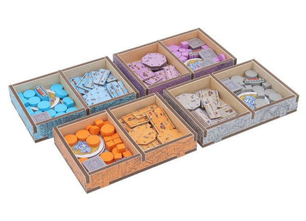 Gamers Guild AZ Folded Space Folded Space: Board Game Insert for Ierusalem: Barcelona (Color) ACD Distribution