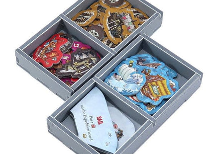 Gamers Guild AZ Folded Space Folded Space: Board Game Insert for Imperial Settlers or 51st State or Empires of the North & All Expansions ACD Distribution