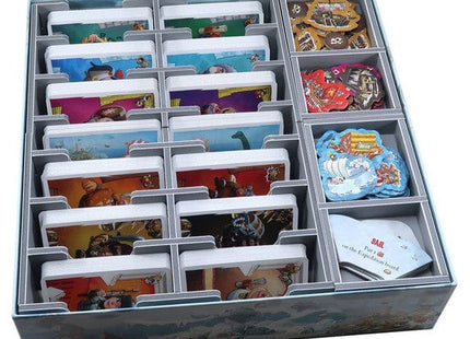 Gamers Guild AZ Folded Space Folded Space: Board Game Insert for Imperial Settlers or 51st State or Empires of the North & All Expansions ACD Distribution