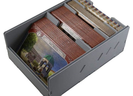 Gamers Guild AZ Folded Space Folded Space: Board Game Insert for Instanbul Regular or Big Box & Mocha & Baksheesh & Letters & Seals ACD Distribution