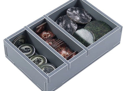 Gamers Guild AZ Folded Space Folded Space: Board Game Insert for Journeys in Middle Earth Base Game and Shadowed Paths, Villains of Eriador, and Dwellers in Darkness Expansions ACD Distribution