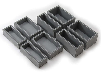 Gamers Guild AZ Folded Space Folded Space: Board Game Insert for Living Card Games 2 Small ACD Distribution