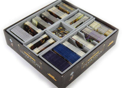 Gamers Guild AZ Folded Space Folded Space: Board Game Insert for Living Card Games Large ACD Distribution