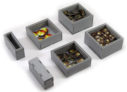 Gamers Guild AZ Folded Space Folded Space: Board Game Insert for Living Card Games Large ACD Distribution