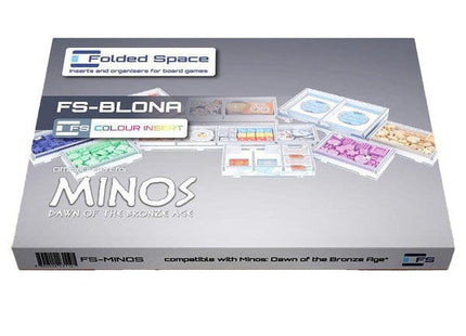 Gamers Guild AZ Folded Space Folded Space: Board Game Insert for Minos: Dawn of the Bronze Age (Color) ACD Distribution
