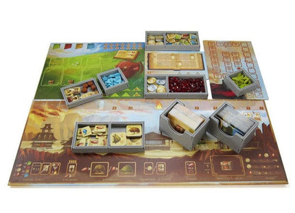 Gamers Guild AZ Folded Space Folded Space: Board Game Insert for Near and Far and Amber Mines Expansions ACD Distribution