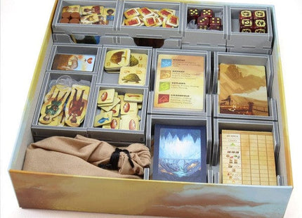 Gamers Guild AZ Folded Space Folded Space: Board Game Insert for Near and Far and Amber Mines Expansions ACD Distribution