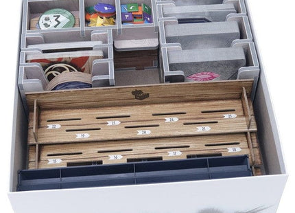 Gamers Guild AZ Folded Space Folded Space: Board Game Insert for Nidavellir & Expansions (Color) ACD Distribution