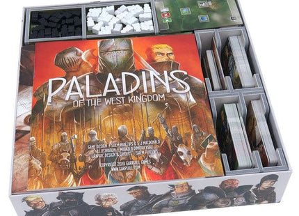 Gamers Guild AZ Folded Space Folded Space: Board Game Insert for Paladins of the West Kingdom Collector's Box (Color) ACD Distribution