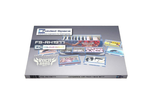 Gamers Guild AZ Folded Space Folded Space: Board Game Insert for Rock Hard: 1977 (Color) ACD Distribution