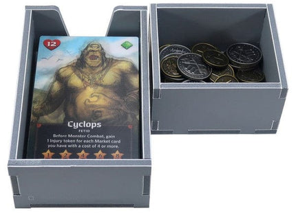 Gamers Guild AZ Folded Space Folded Space: Board Game Insert for Roll Player plus Monsters & Minions and Fiends & Familiars Expansions ACD Distribution