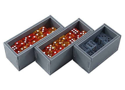 Gamers Guild AZ Folded Space Folded Space: Board Game Insert for Roll Player plus Monsters & Minions and Fiends & Familiars Expansions ACD Distribution