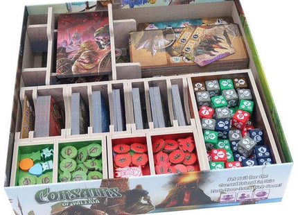 Gamers Guild AZ Folded Space Folded Space: Board Game Insert for Shadow Kingdoms of Valeria (Color) ACD Distribution