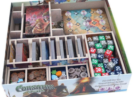 Gamers Guild AZ Folded Space Folded Space: Board Game Insert for Shadow Kingdoms of Valeria (Color) ACD Distribution