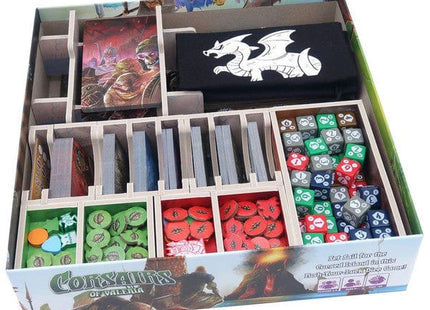 Gamers Guild AZ Folded Space Folded Space: Board Game Insert for Shadow Kingdoms of Valeria (Color) ACD Distribution