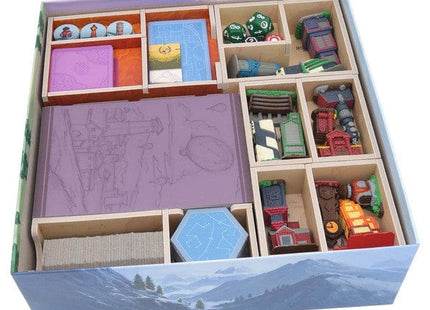 Gamers Guild AZ Folded Space Folded Space: Board Game Insert for Tapestry w/ Plans & Ploys, Arts & Architecture and Fantasies & Futures Expansions ACD Distribution